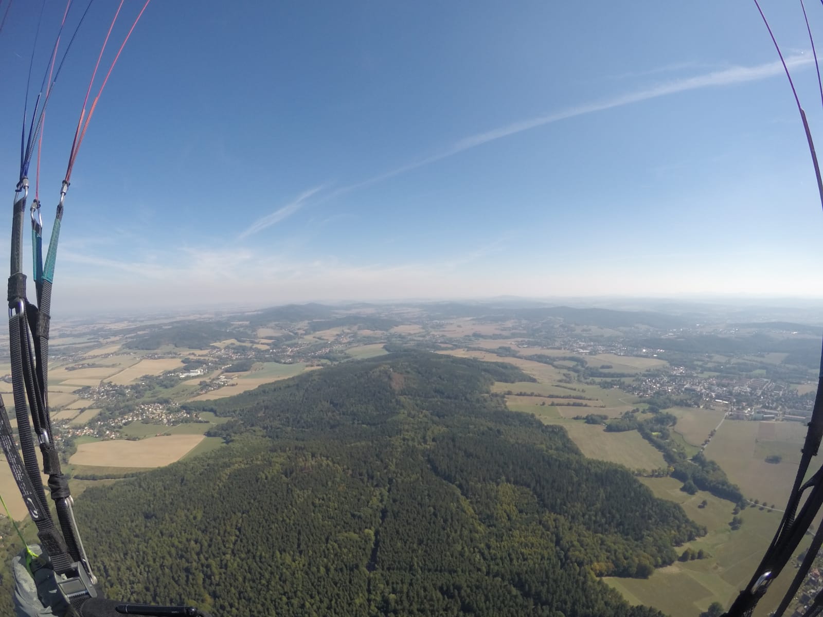 Paragliding Gleitschirm Irgersdorf Sachsen