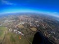 Paragliding Gleitschirm Flugplatz Goerlitz, Sachsen